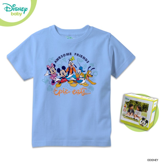 Jual Disney Baju Kaos Bayi Mickey And Friends Bamboo Cotton Dmf