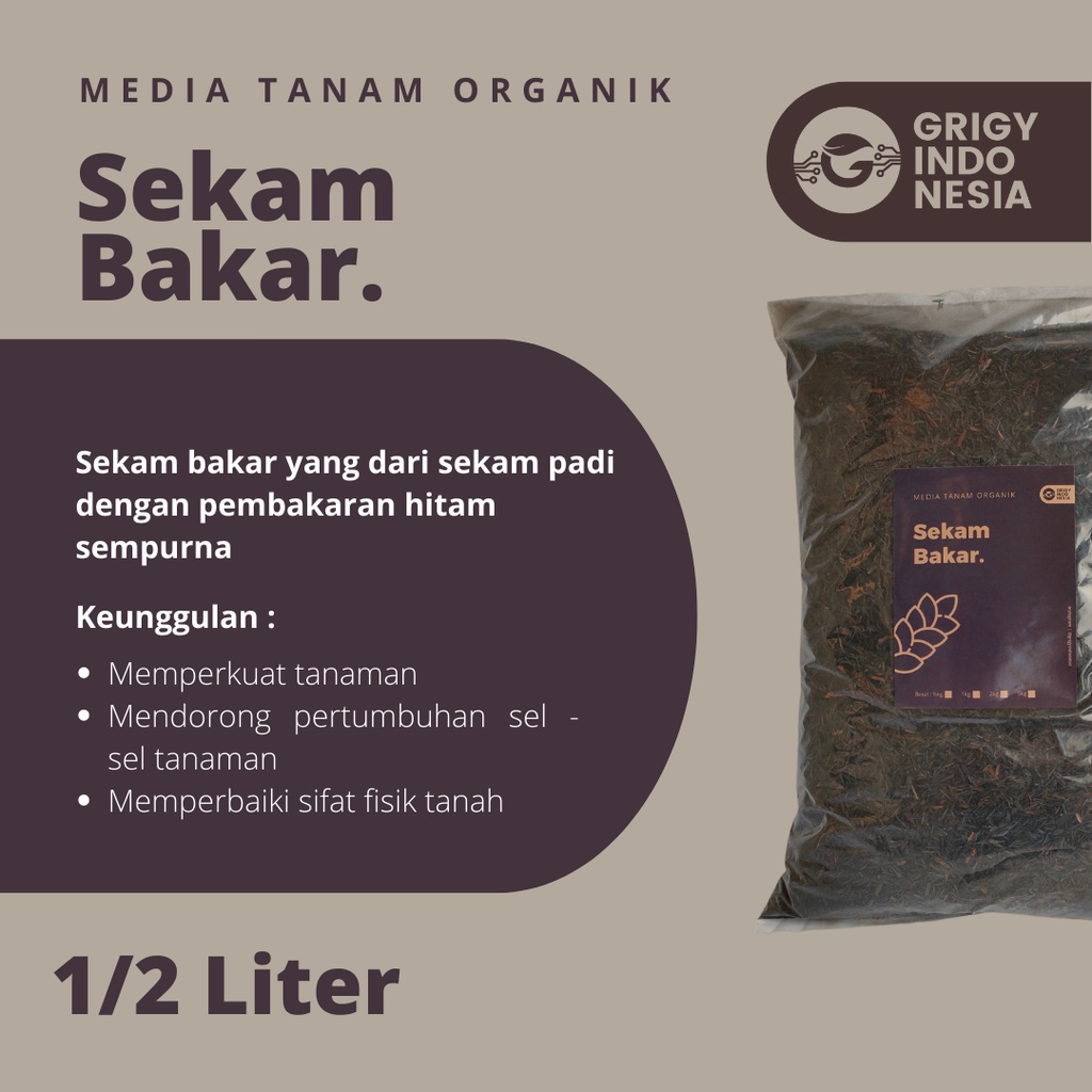 Jual Sekam Bakar Premium Media Tanam Shopee Indonesia