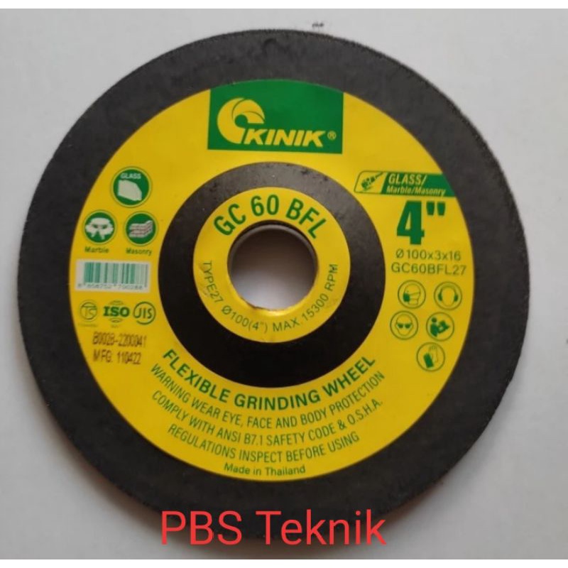 Jual Grinding Wheel Inch Kinik Batu Gerinda Poles Inch Shopee