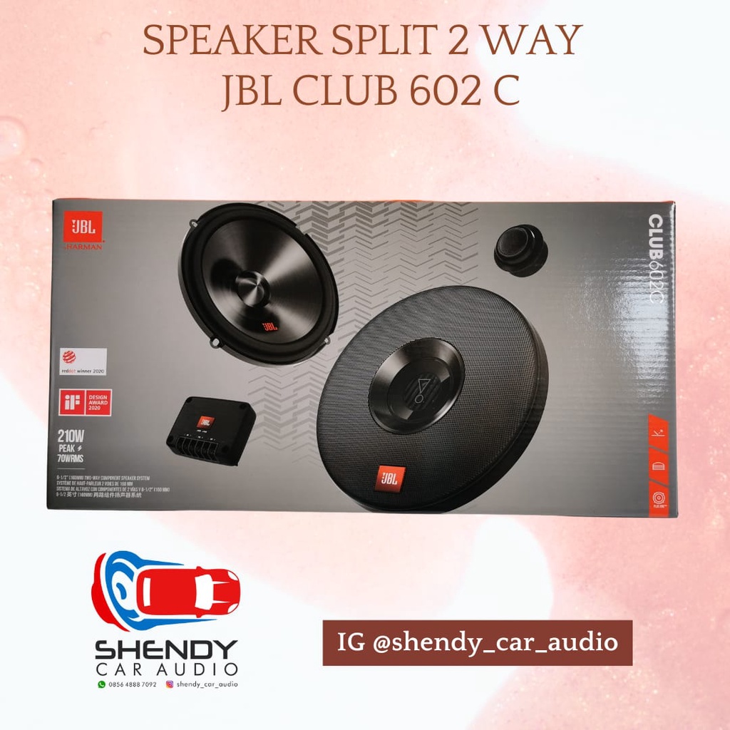 Jual Speaker Split 2 Way JBL CLUB 602C 6 5 Inch Speaker Pintu Audio