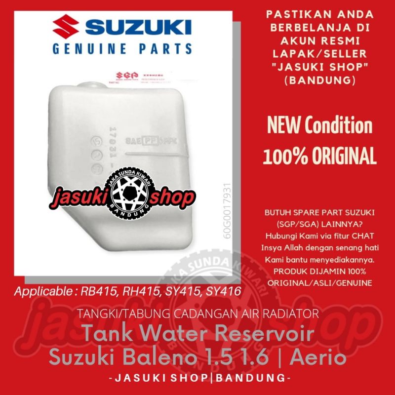 Jual Tank Water Tangki Tabung Reservoir Cadangan Air Radiator Suzuki