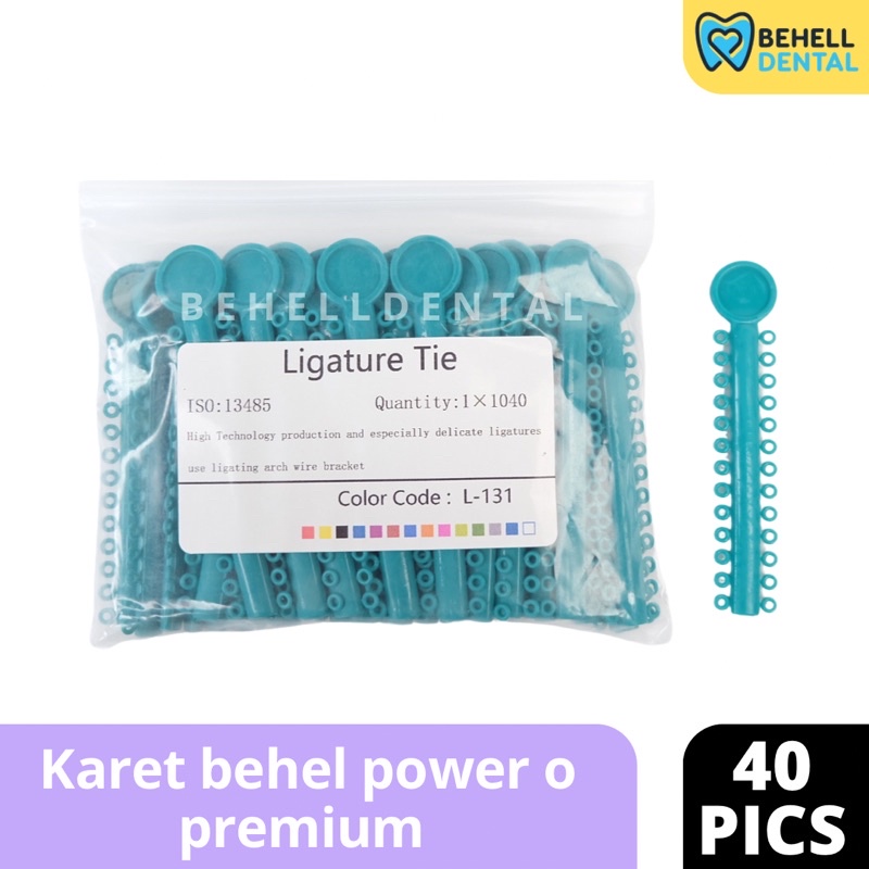 Jual Pics Karet Behel Motif Power O Ring Bulat Premium Tebal Dark