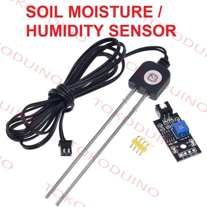 Jual SOIL MOISTURE HYGROMETER MODULE SENSOR KELEMBABAN TANAH ARDUINO