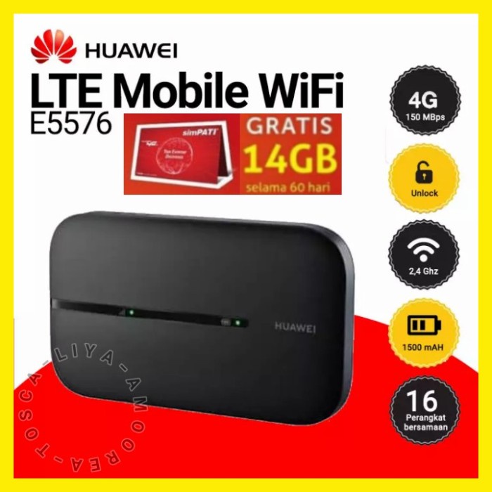 Jual Modem E Mifi G Huawei Wifi Unlock Bypass Free Xl Go Izi Gb