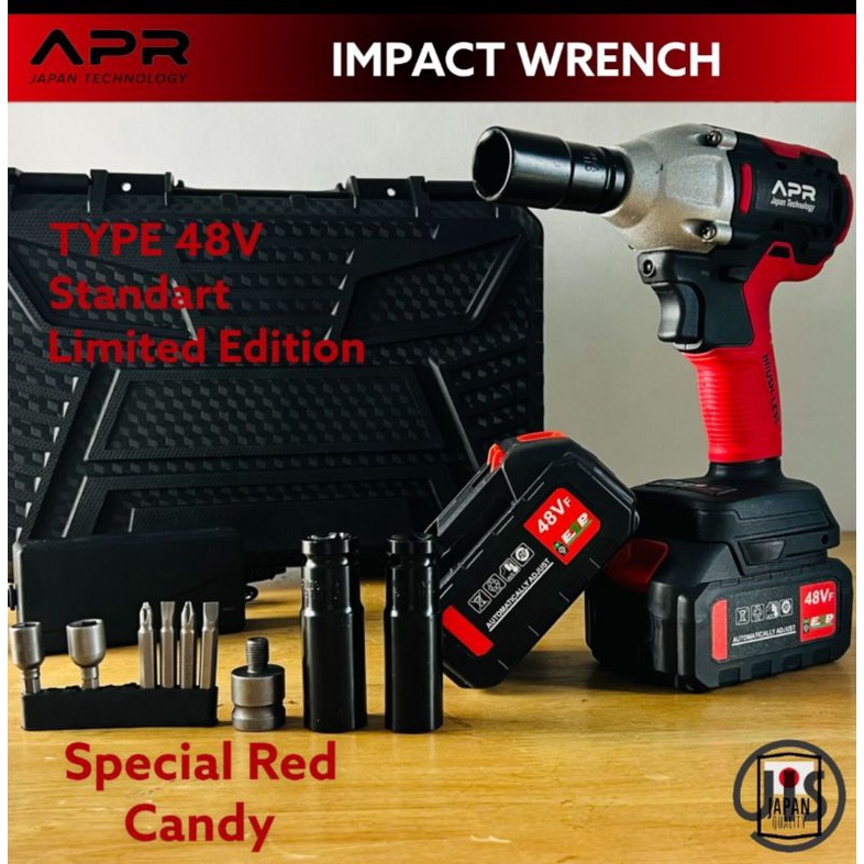 Jual Impact Wrench APR JAPAN Tech Mesin Pembuka Baut Ban Mobil Motor