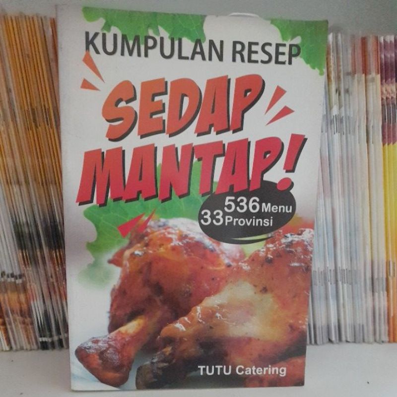 Jual Buku Bekas Kumpulan Resep Sedap Mantap Menu Provinsi