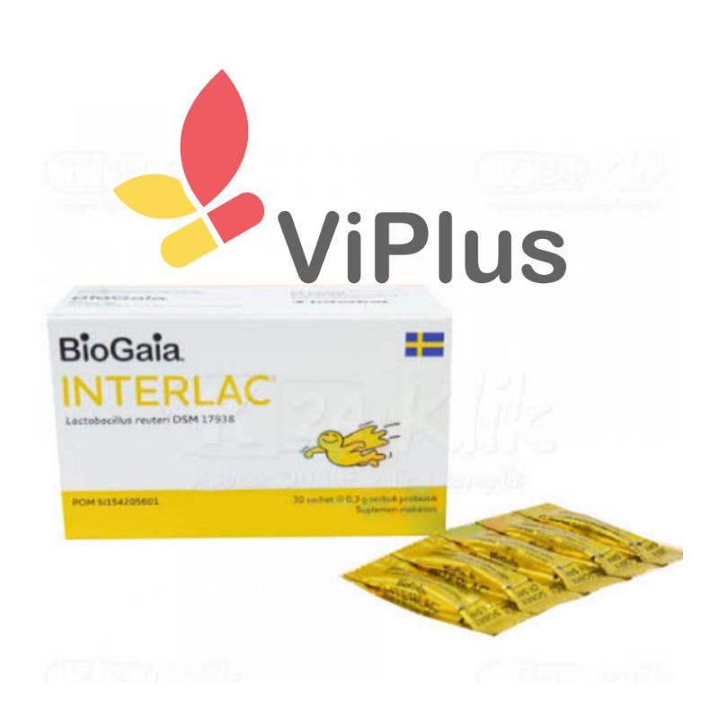 Jual Interlac BioGaia Sachet ViPlus Shopee Indonesia