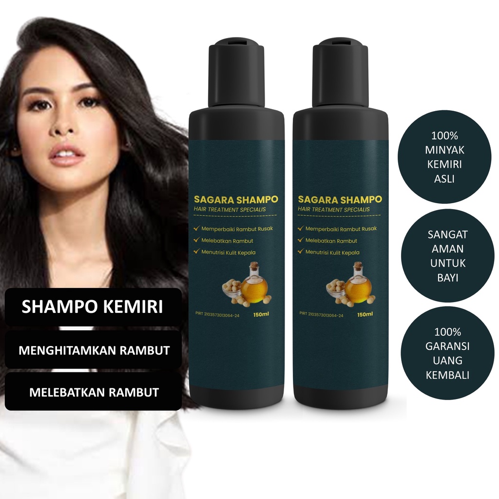 Jual Sampo Penghitam Rambut Shampo Penghilang Uban Anti Ketombe Ekstra