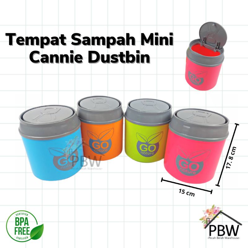 Jual Tempat Sampah Mini Cannie Dustbin Maspion Tempat Sampah Kertas