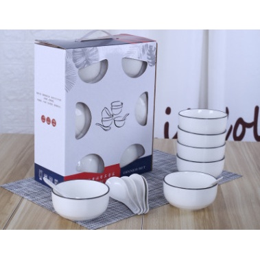 Jual ASHOME Hampers Set Mangkok Set Keramik Bohemia Japanese Style