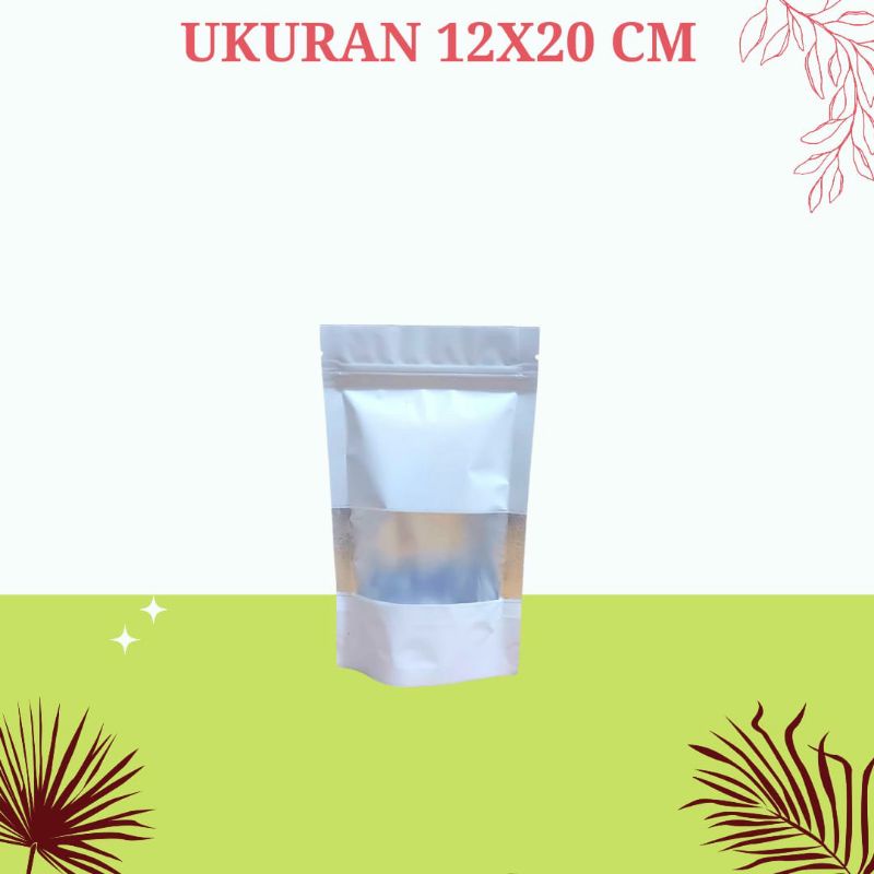 Jual Kemasan Plastik Klip Standing Pouch Window Warna Warni Ukuran