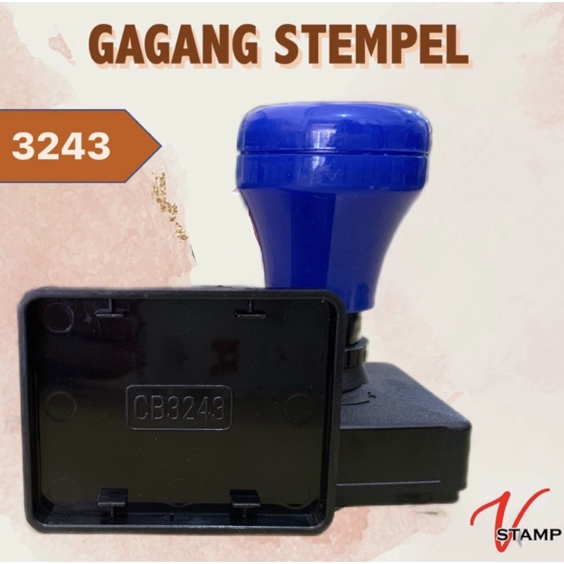 Jual Gagang Stempel Warna Ukuran 3243 Mm Grosir Bahan Stempel Otomatis