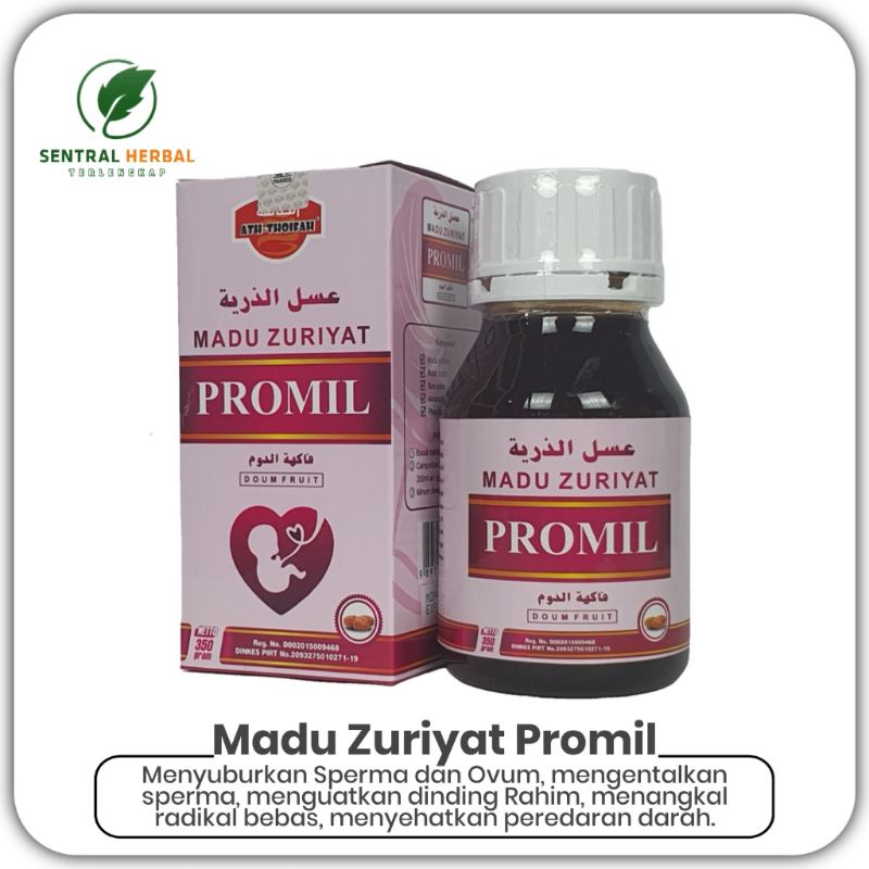 Jual Madu Promil Zuriyat Ath Thoifah Program Ibu Hamil Isi 350 Gram