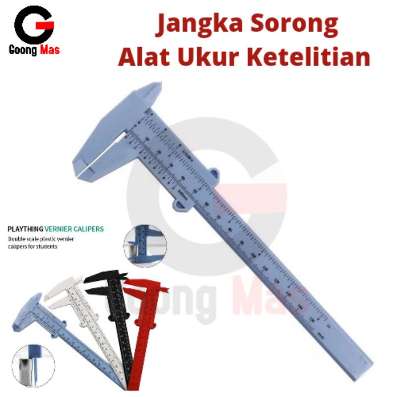 Jual Jangka Sorong Plastik Vernier Caliper Gauge Micrometer 150mm