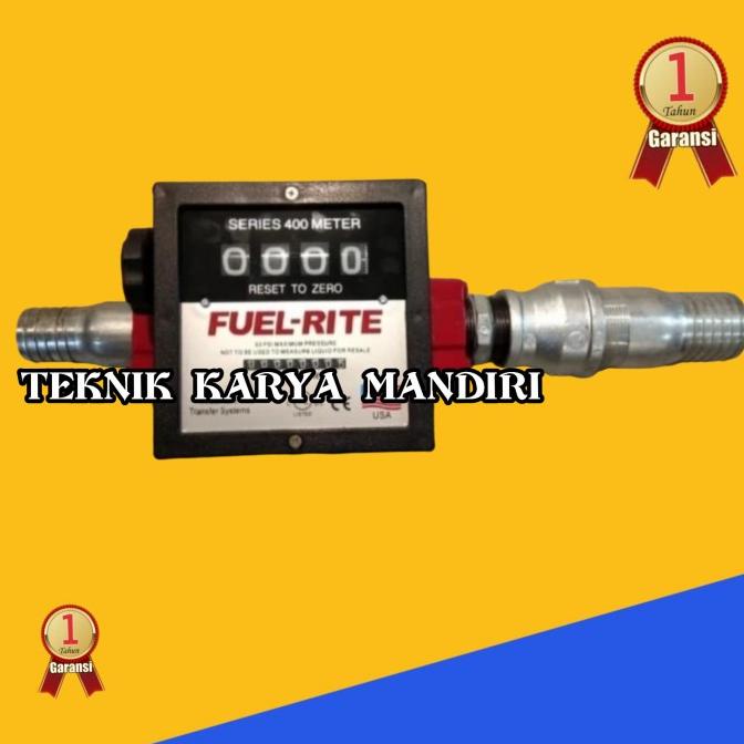 Jual Flow Meter Set 2 Inch Fuel Rite Meteran Solar Shopee Indonesia