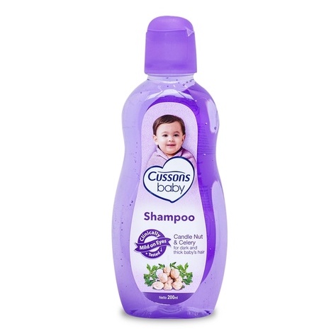 Jual Cussons Baby Shampoo Candle Nut Celery 200ml Shopee Indonesia