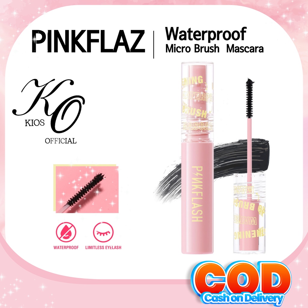 Jual Pinkflash Lengthening Waterproof Micro Brush Mascara Shopee