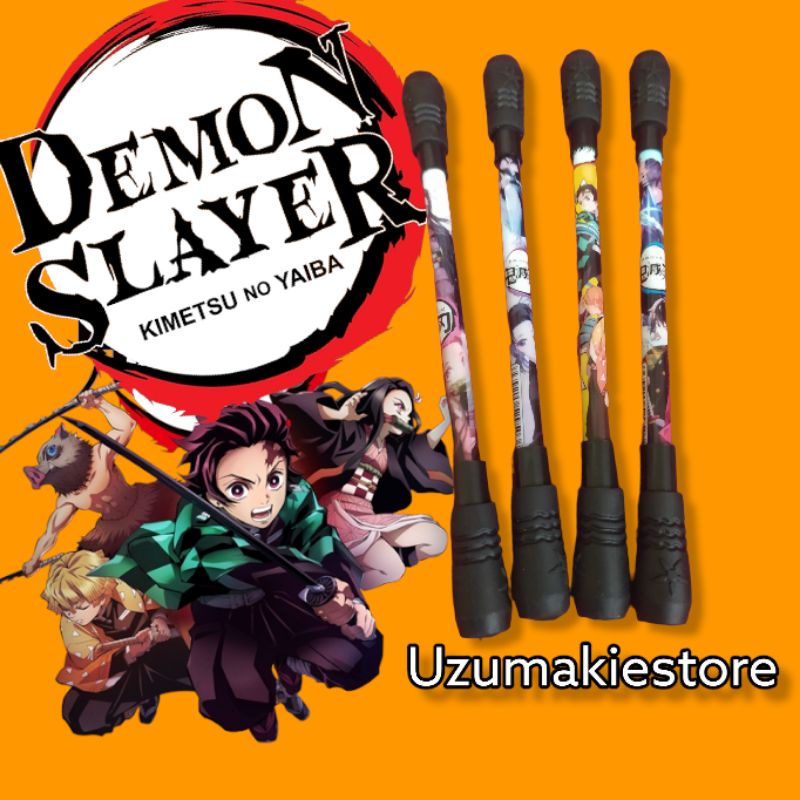 Jual Pulpen Gel Putar Jari Anime Japan Kimetsu No Yaiba Tanjiro Nezeko