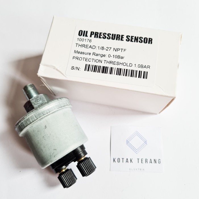 Jual Sensor Switch Tekanan Oli Oil 10 Bar 2 Pin VDO Drat 10 Mm Pressure