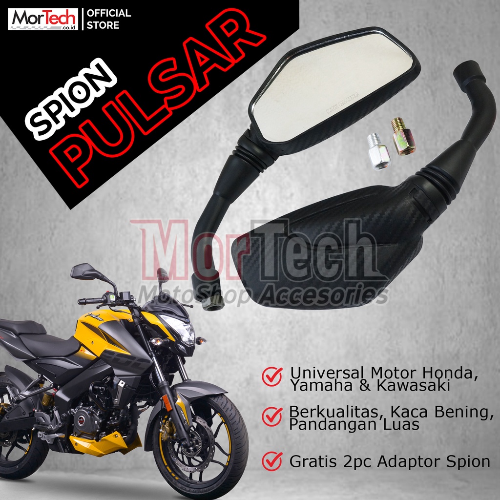 Jual Spion Standar Model Bajaj Pulsar Motif Carbon Motor Honda Yamaha