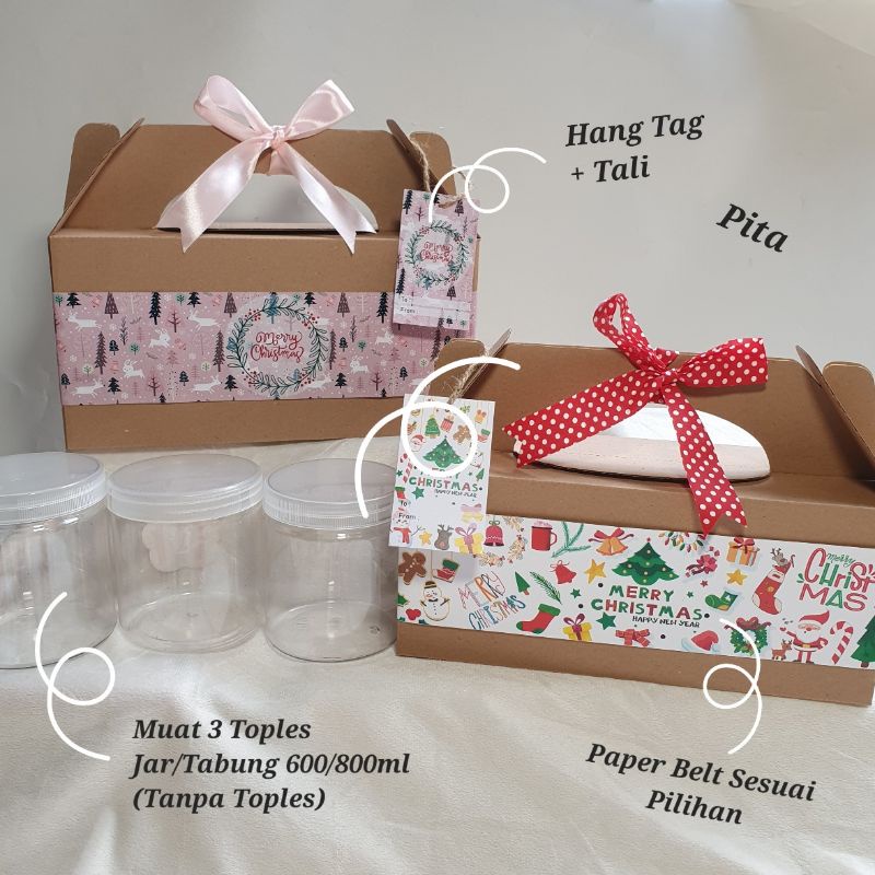 Jual Special Edition Dus Eflud Box Hampers Kue Kering Muat Toples