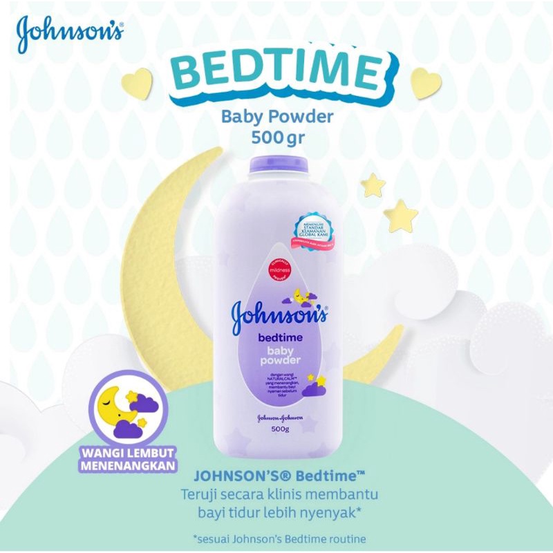 Jual JOHNSON S BABY Powder Bedtime 500g Shopee Indonesia