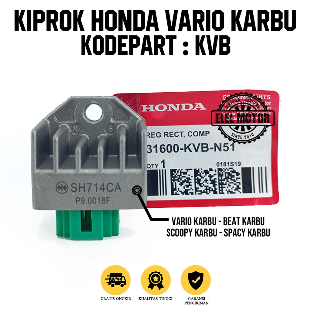 Jual Kiprok Regulator Honda Beat Karbu Vario Karbu Beat Karbu