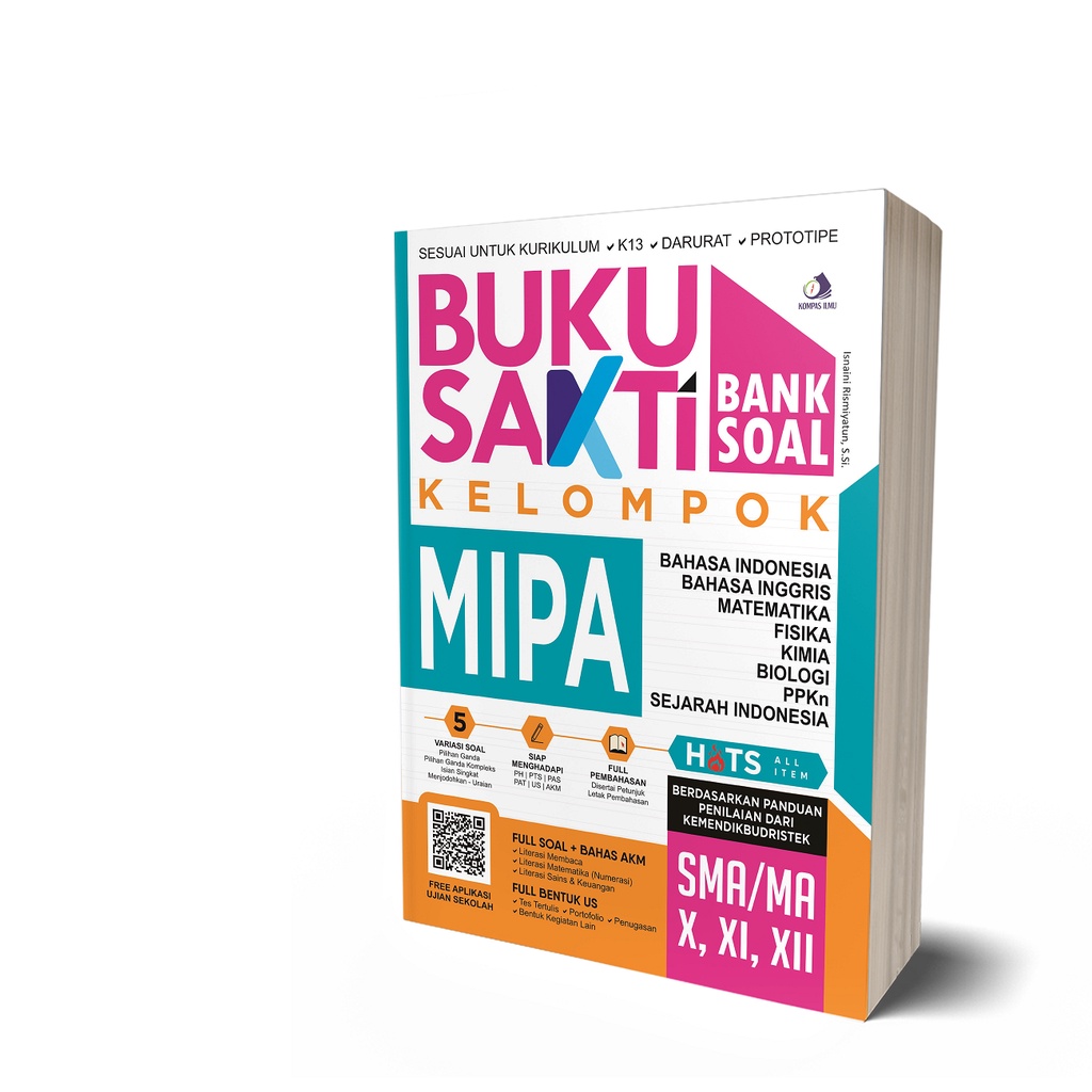 Jual Buku Kurikulum Merdeka Buku Sakti Bank Soal Mipa Fisika Matematika