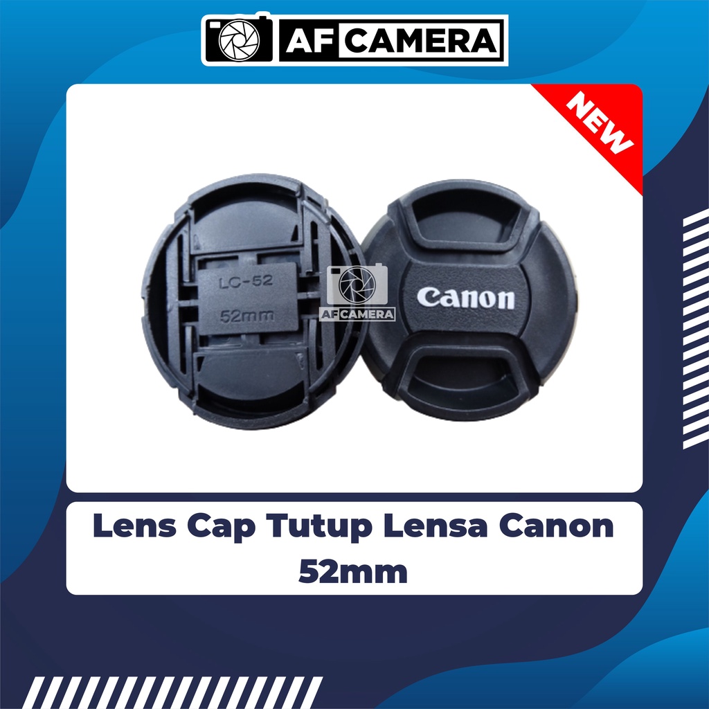 Jual Tutup Depan Penutup Lensa Logo Canon Mm Shopee Indonesia