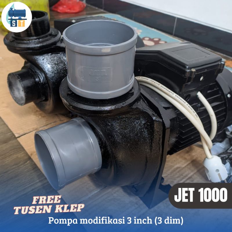 Jual Pompa Air Super Modifikasi Jet Inch Dim Free Tusen Klep