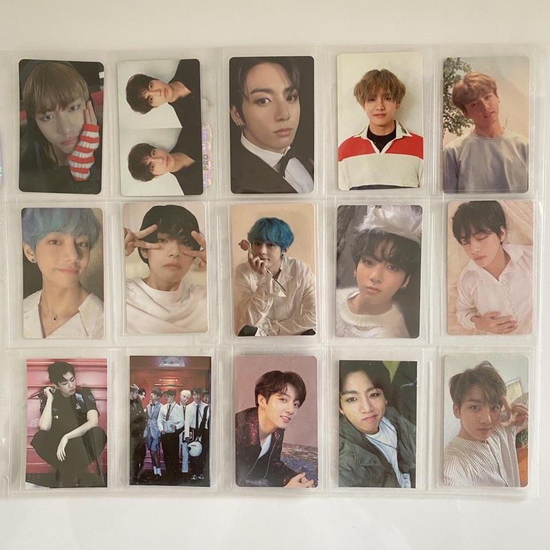 Jual Bts Official Photocard Photocard Bts Jungkook Photocard Taehyung