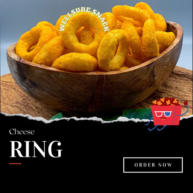 Jual Ring Keju Cheese Ring Snack Kiloan 100 Gram Murah Dan Enak