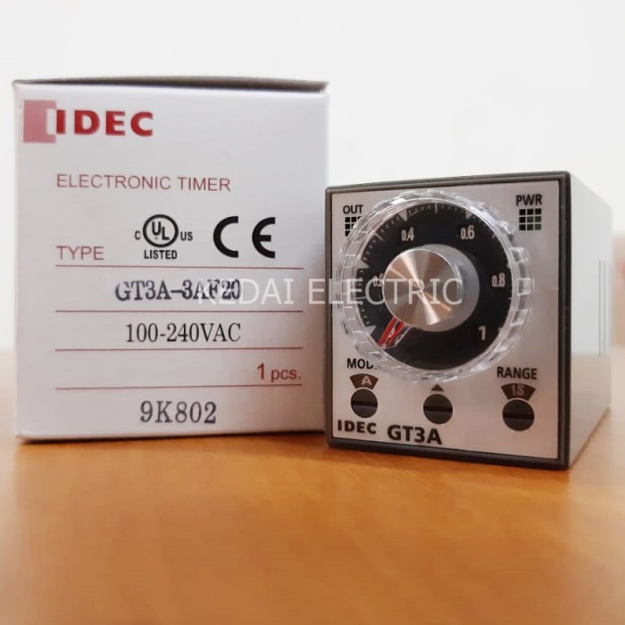 Jual IDEC ELECTRONIC TIMER 100 240V AC GT3A 3AF20 Shopee Indonesia