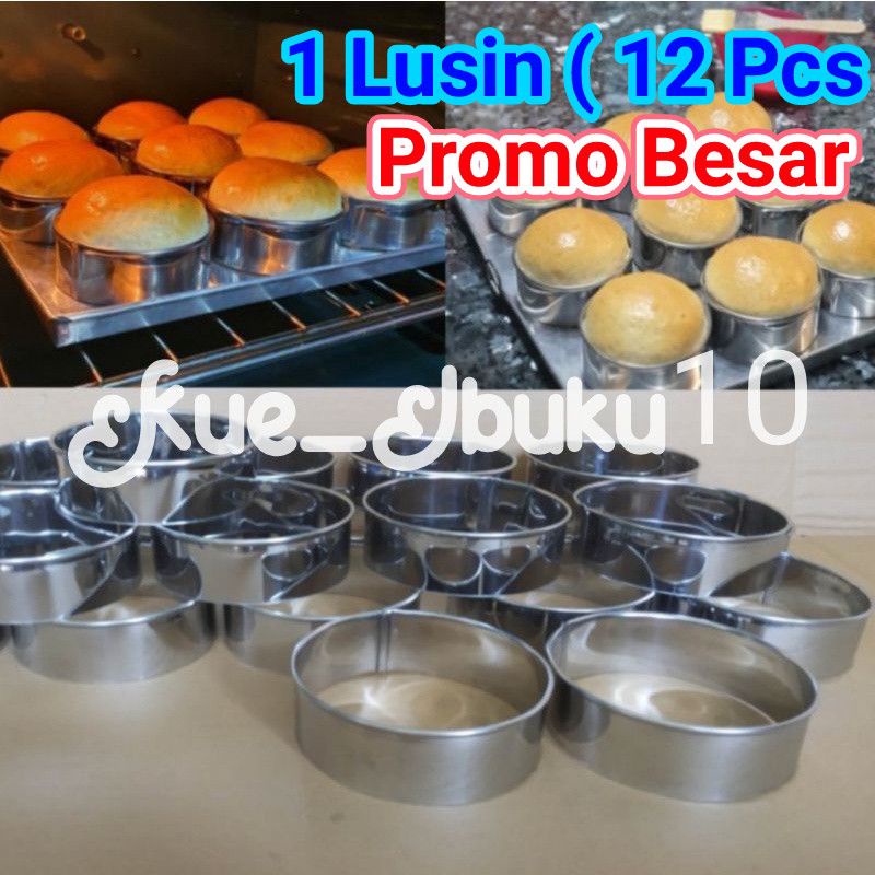 Jual Pcs Ring Cromboloni Roti Bulat Ring Burger Ring Cutter