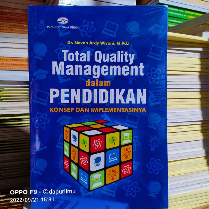 Jual Buku Original Total Quality Management Dalam Pendidikan Shopee