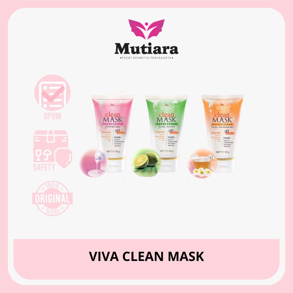 Jual Viva Clean Mask Gr Shopee Indonesia