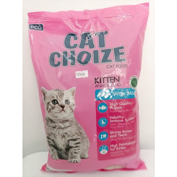 Jual Cat Choize Kitten Tuna With Milk 1 Kg Cat Choize Adult 800 Gr