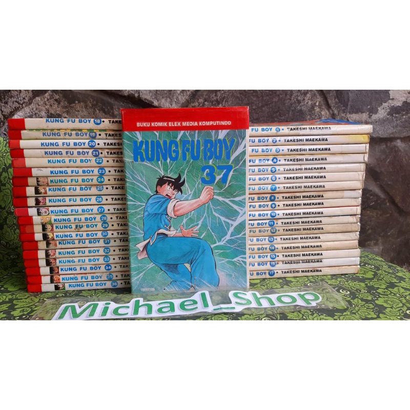 Jual Sale Komik Kung Fu Boy Tamat Kungfu Takeshi Maekawa Langka