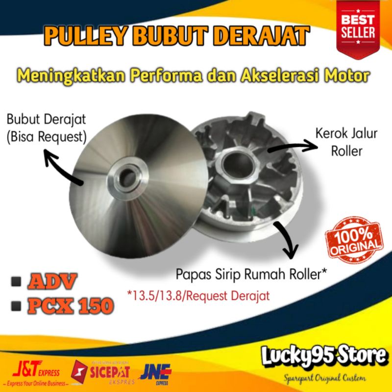 Jual Rumah Roller Pcx Bubut Big Pulley Vario Custom