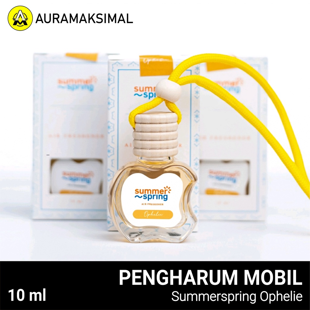 Jual Pengharum Mobil Gantung Summerspring Botol Apel Aroma Ophelie