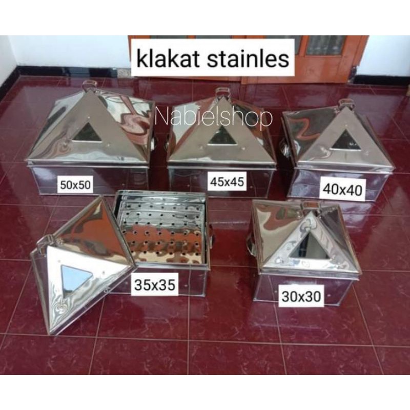 Jual Klakat Kukusan Kue Stainless 45 Cm Shopee Indonesia