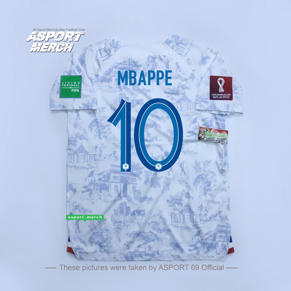 Jual JERSEY BOLA PRANCIS AWAY WORLDCUP NEW 2022 2023 SOCCER JERSEY