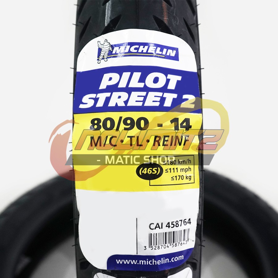 Jual Ban Motor Tubeless Michelin Pilot Street Vario Beat