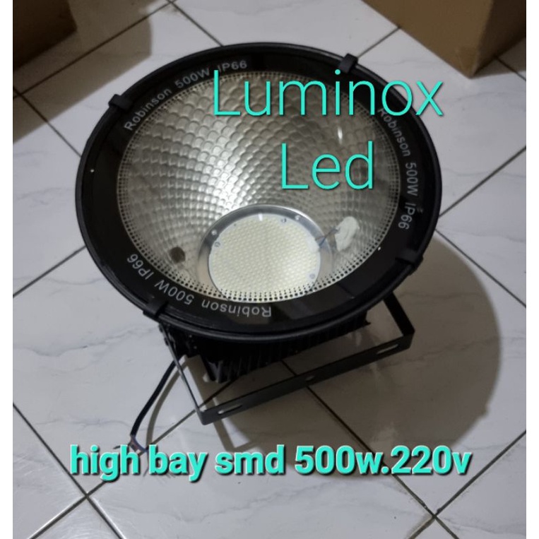 Jual Lampu Sorot High Bay Led 500 Watt 500w Tembak Lapangan Bola