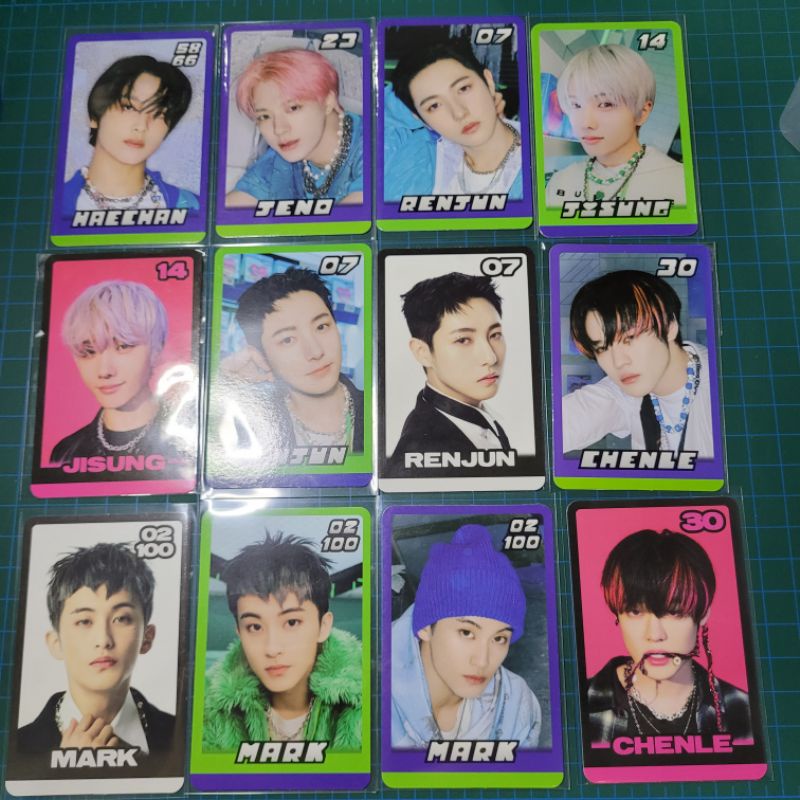 Jual Cod Photocard Trading Card Concept Nct Dream Glitch Mode Mark