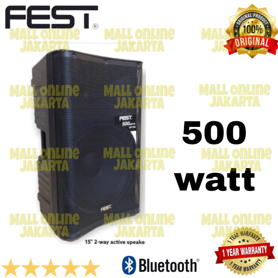 Jual Speaker Aktif Inch Fest Df A Aktiv Df A Watt Original