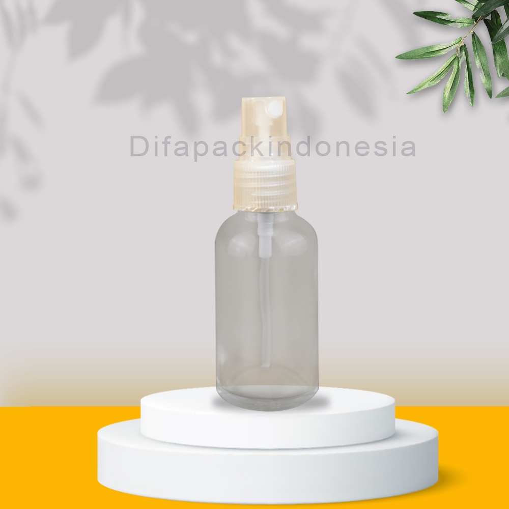 Jual Botol Kaca Ml Spray Bening Body Bening Tebal Banget Shopee