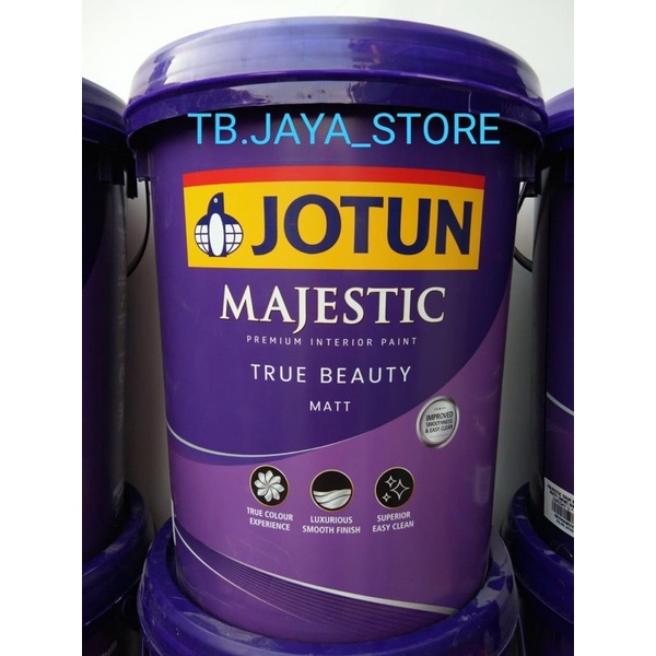 Jual JOTUN MAJESTIC TRUE BEAUTY MATT 20L CAT TEMBOK SAGE GREEN 6013