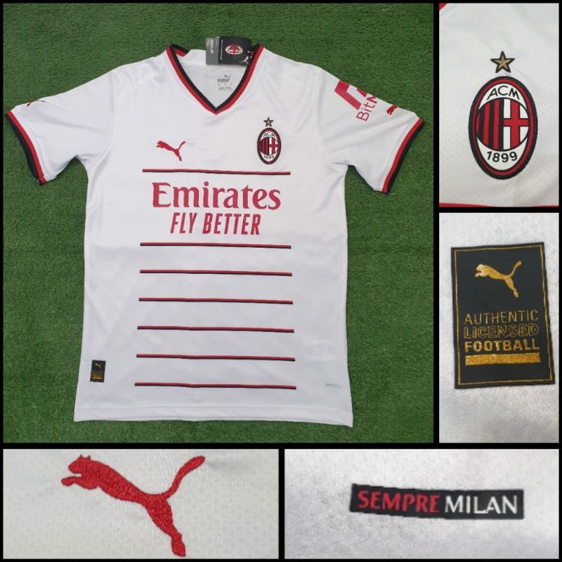 Jual Jersey Sepak Bola Milan Away Go Shopee Indonesia