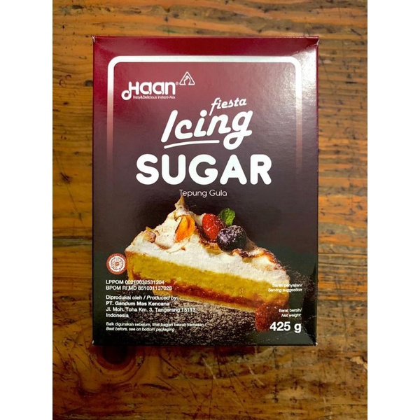 Jual Haan Icing Sugar Fiesta Gr Shopee Indonesia